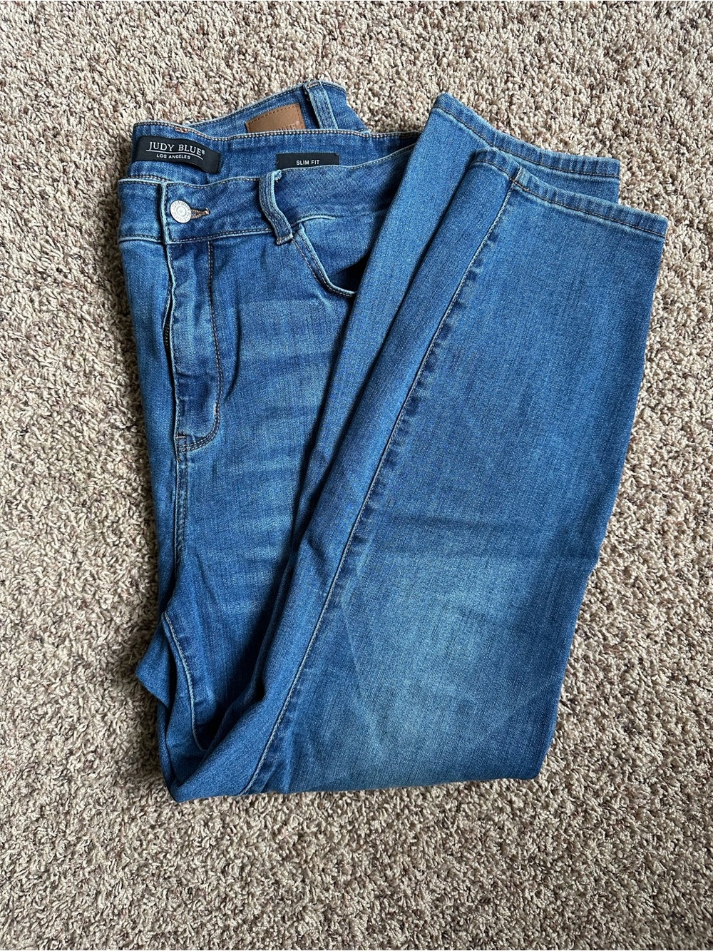 Judy Blue Slim Fit Plus Size Blue Denim Jeans